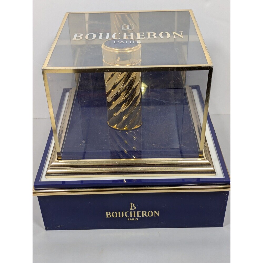 RARE! Boucheron Paris Perfume Retail Store Large Counter Display with Tester